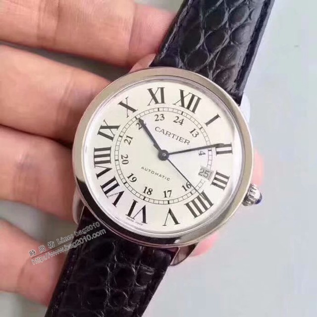 卡地亞專櫃爆款手錶 Cartier倫敦系列超薄經典款 SOLO系列腕表 W67010 卡地亞男士腕表  gjs1815